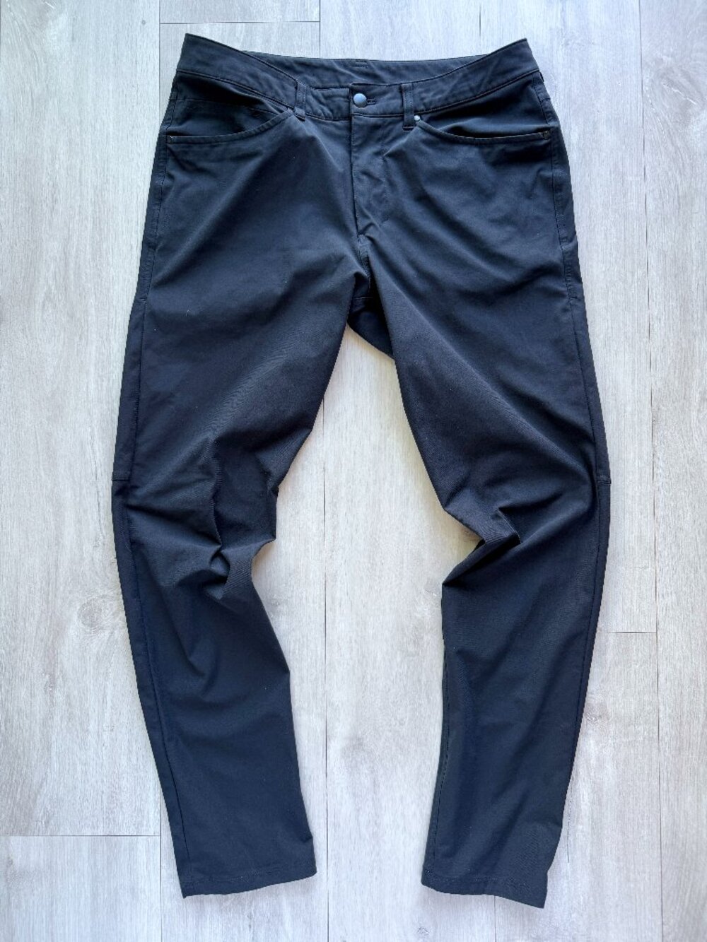 Lululemon ABC Slim-Fit 5-Pocket Pant Warpstreme Black Size 32